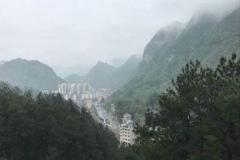 17镇远-施秉：山腰回看镇远城